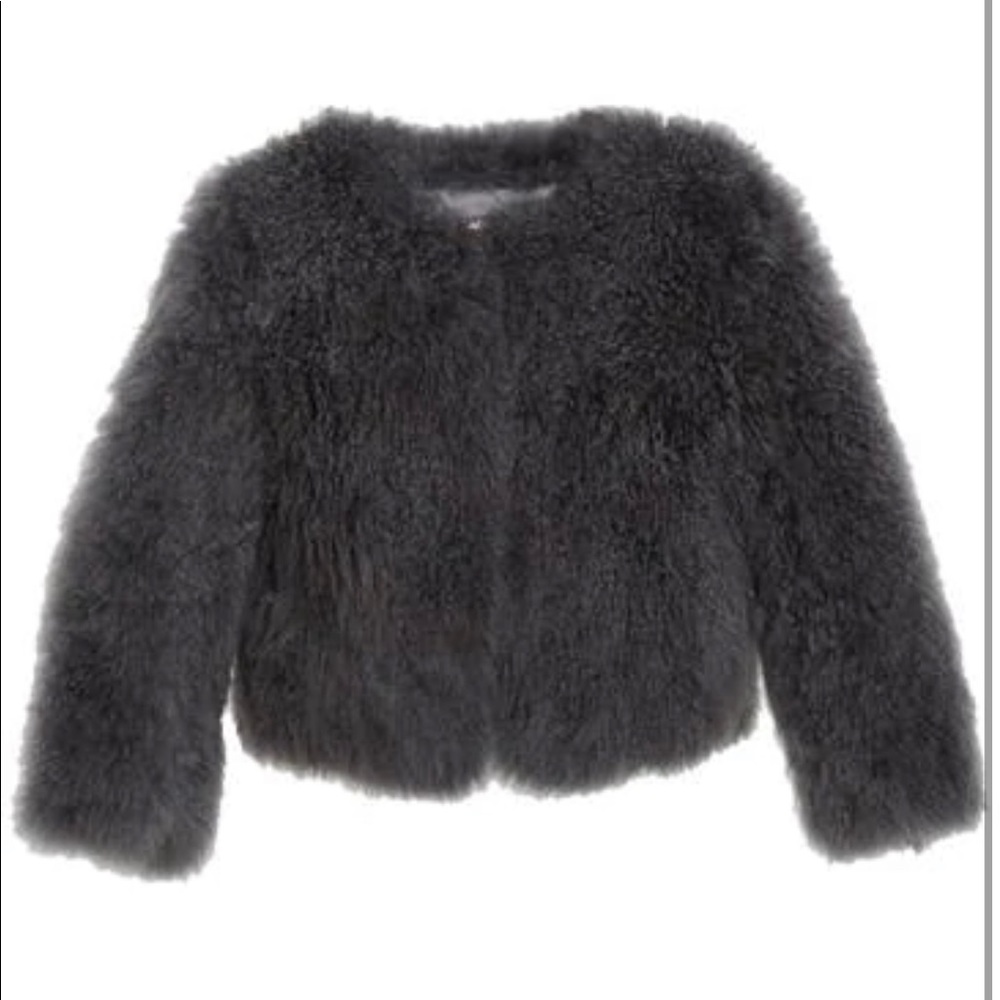 Glamourpuss gallery hopper. NWT shearling coat